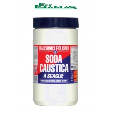 SODA CAUSTICA A SCAGLIE IN BARATTOLO DA KG.1